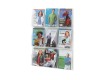 Safco® Clear2c™ Magazine and Pamphlet Display