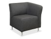 Lorell® Fuze Upholstered Modular Lounge Reception Seating 