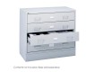 Safco® 4 Drawer AV Microform Cabinet