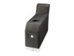 Lorell® Fuze Modular Black Leather Lounge Reception Seating