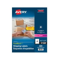 Avery® TrueBlock™ White Laser Labels