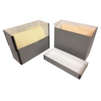 Hollinger Document Boxes with Separate Lids