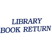 Library Book Return Decal