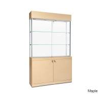 TECNO Display Case with Storage Cabinet