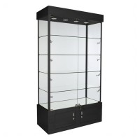 Tower Display Cases with Lights