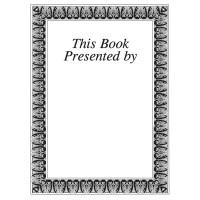 Library Bookplates - This Book Presented by