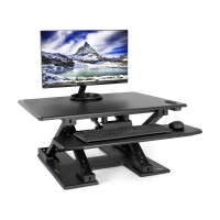 VIVO Electric Height Sit to Stand Desk Converter