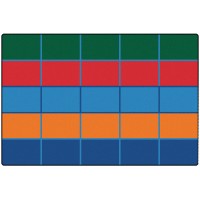 KID$ Value Plus™ Carpets Colour Blocks Value Seating Rug