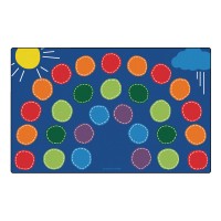 Carpets for Kids® Rainbow Seating Rug