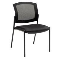 Offices to Go™ IBex Mesh Back Stacking Guest Chairs