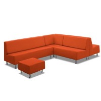 Palmieri Cornerblock Fabric Lounge Seating