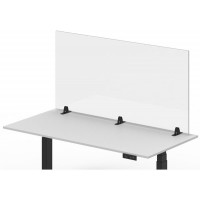 LUXOR RECLAIM® Acrylic Sneeze Guard Freestanding Tabletop