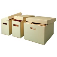Hollinger Heavy-Duty Half-Size Record Storage Boxes 