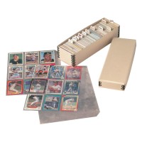 Hollinger Baseball/Hockey Card Archival Storage Boxes