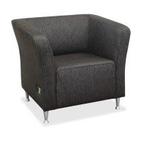 Lorell® Fuze Upholstered Modular Lounge Reception Seating 