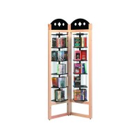 MAR-LINE® 5-Tier Rotor Book and Media Display Systems