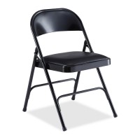 Lorell® Steel Folding Chairs 