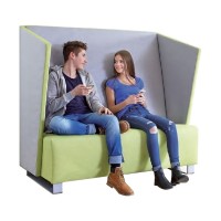 HABA® Large High-Back Sofa Chair with Side Panels 