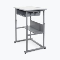 Luxor Manual Adjustable Sit-Stand Student Desk