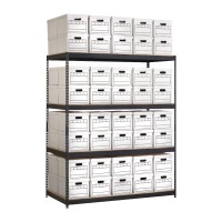 Lorell® Record Storage Box Shelving