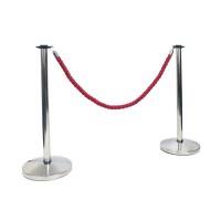 Queue Solutions™ Twisted Polypropylene Rope Barriers